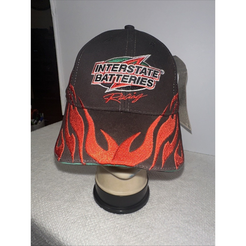 NWT Vintage Nascar Bobby‎ Lebonte  #18 Interstate Batteries Snapback Hat